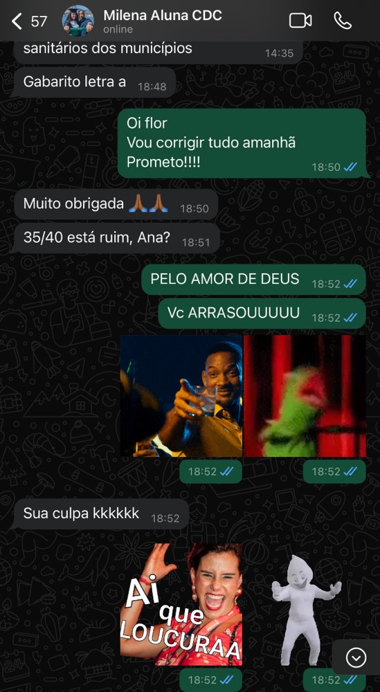 Depoimento de aluna do Cuidando da Carreira